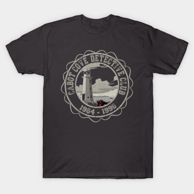 Cabot Cove Detective Club 1984 - 1996 T-Shirt by BOEC Gear